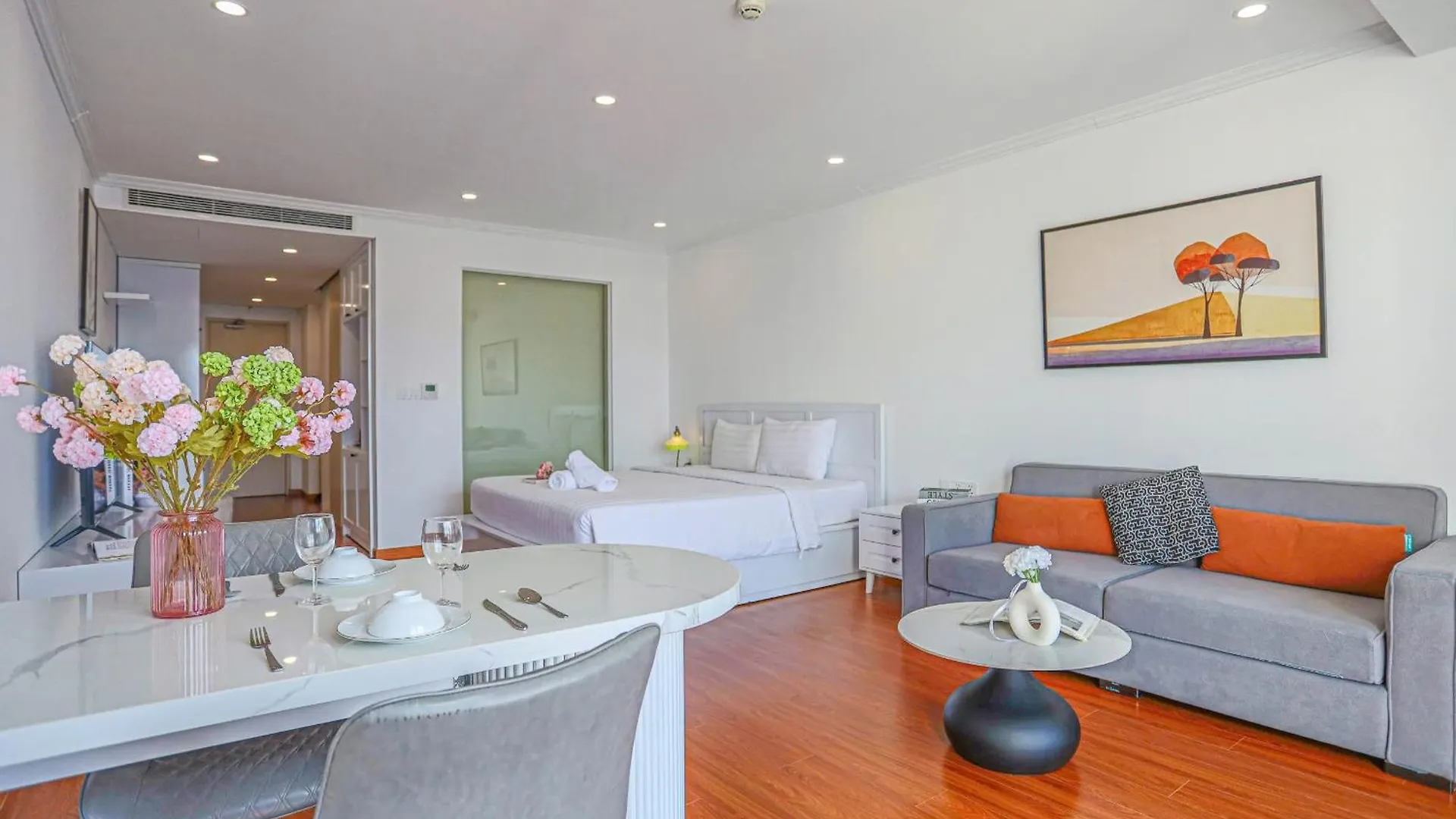 Apartamento Gold Coast Suites - Lotte Mall & 5-Min-Walk-To-Beach Nha Trang